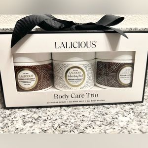 New! Lalicious Body Care Trio in Limited Edition Sugar Coconut Scent